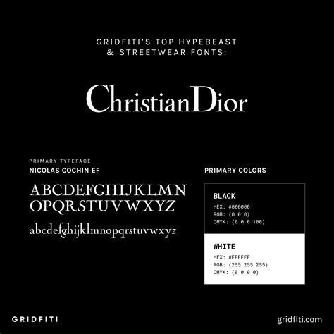 dior logo font generator.